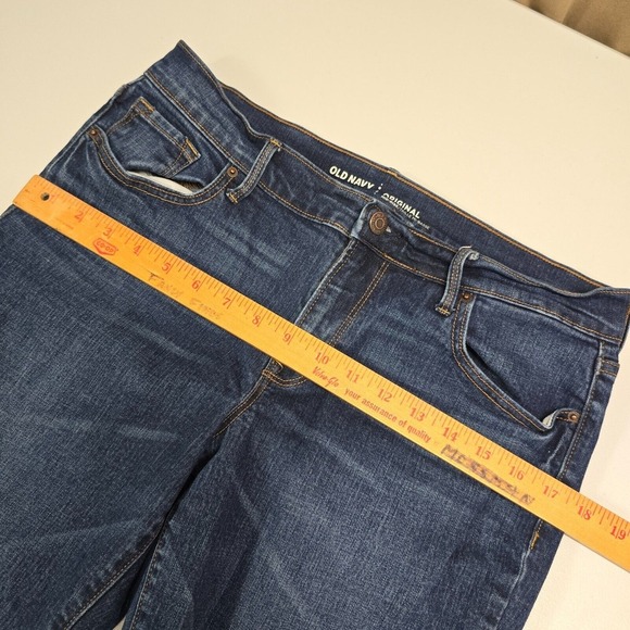 Old Navy Jeans Womens 8 Short (Fits 31x25.5) Blue Bootcut Mid Rise Denim Y2K - Picture 11 of 15